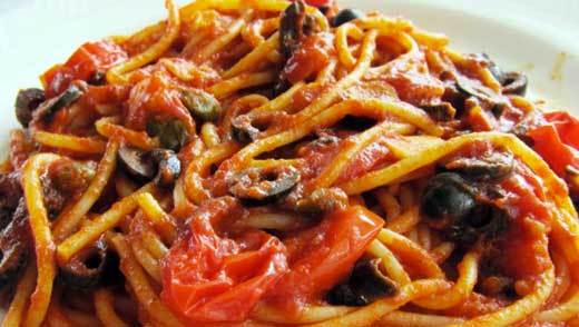 Spaghetti alla Puttanesca 520x294