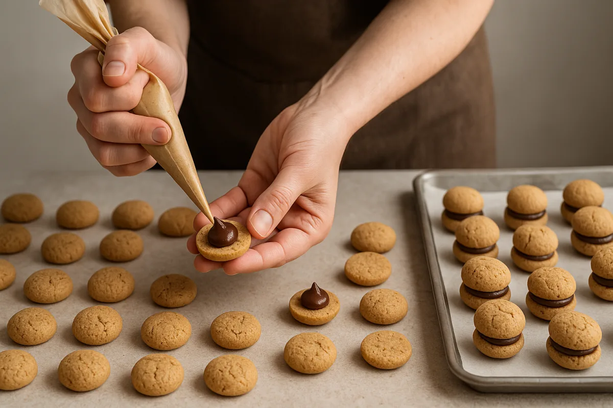 Baci di dama alla nocciola: il trucco tradizionale per ottenere sempre la fusione perfetta tra i due biscotti