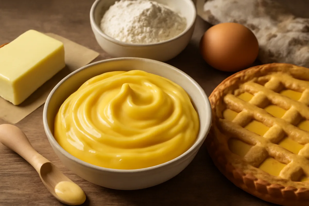 Crema pasticcera per torta della nonna: il grasso che la rende extra vellutata