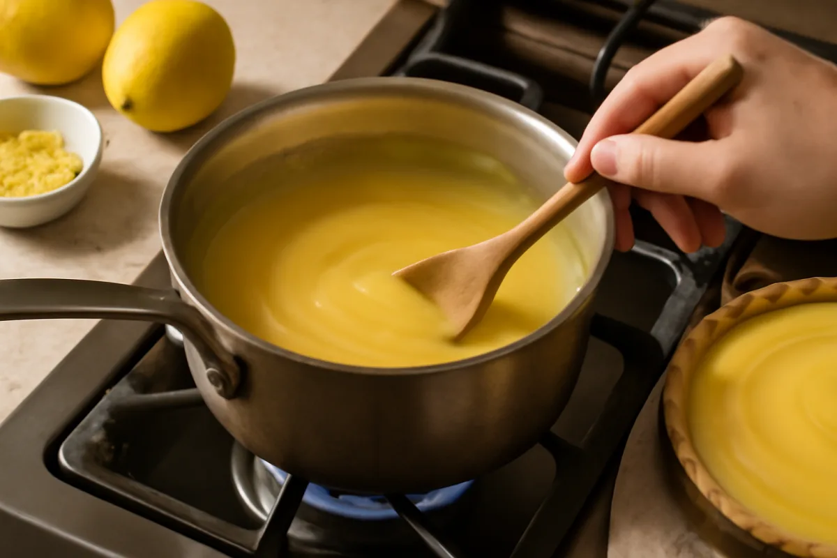 Crema al limone per crostata vellutata: il passaggio sulla fiamma che nessuno spiega