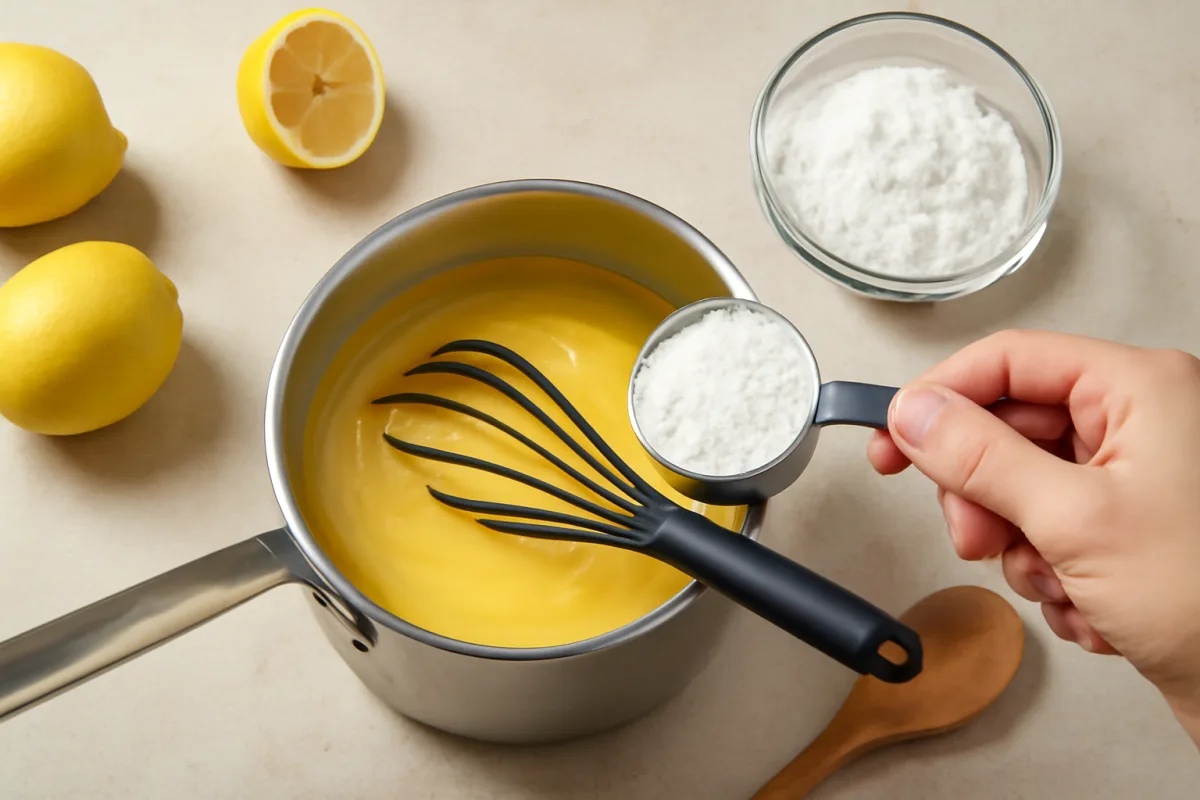 Come evitare che la crema al limone si rapprenda troppo: il bilanciamento degli amidi