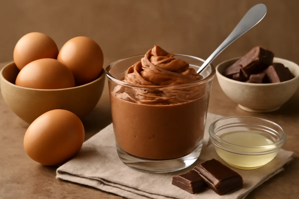 Mousse al cioccolato senza uova crude: il sostituto che non altera il sapore