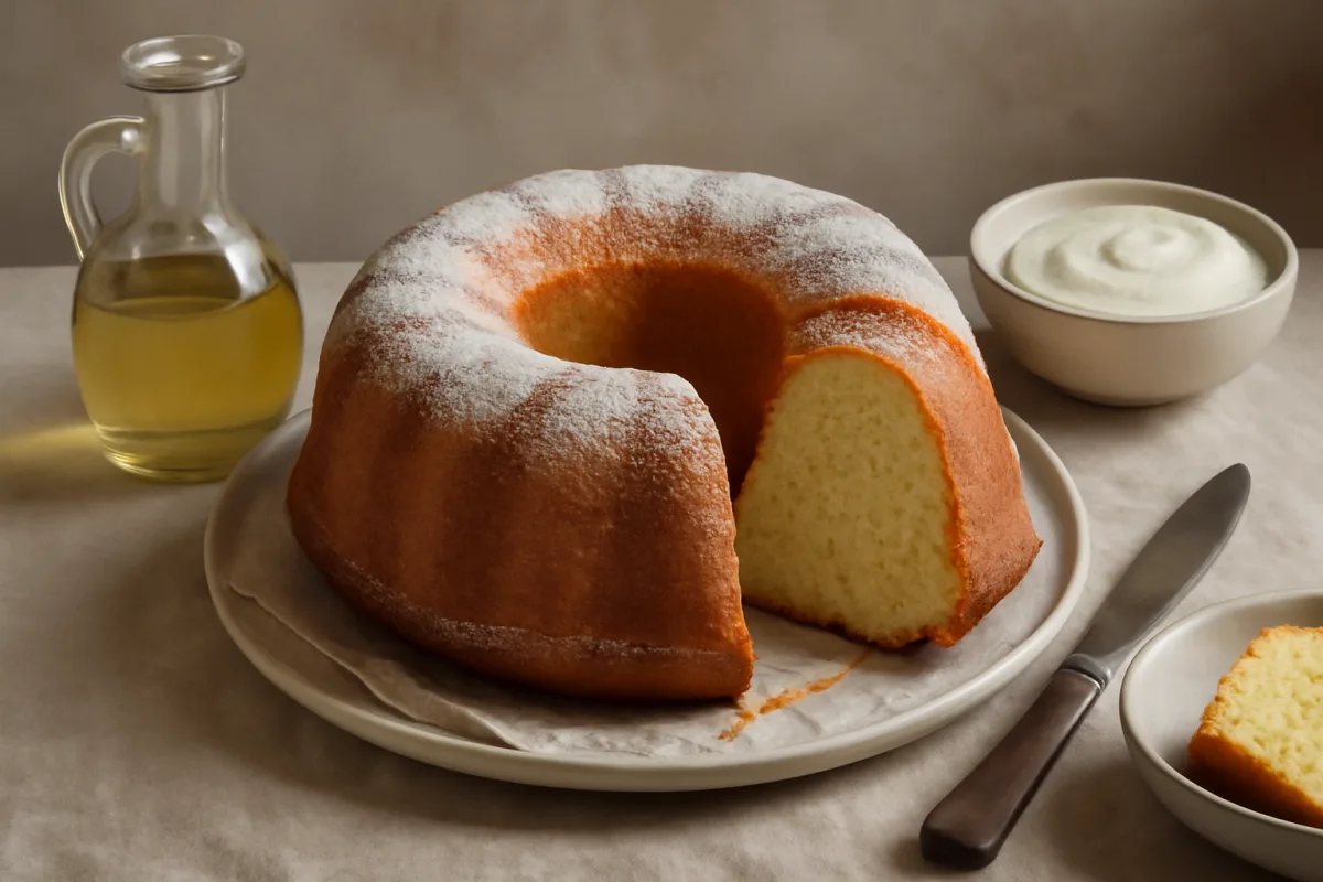 Ciambellone con yogurt o olio: la sostituzione del burro che mantiene la sofficità